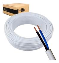 Cordão Cabo Pp 2x2,5mm Rolo 20 Metros BRANCO Cordão Cabo Pp 2x2,5mm Rolo 20 Metros BRANCO