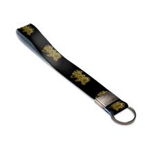 Cordão Chaveiro Aerosmith Logo Dourada Pequeno Premium Cordão Chaveiro Aerosmith Logo Dourada Pequeno Premium