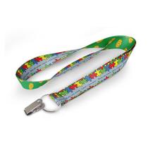 Cordão Chaveiro de Crachá Para Identificação de Autista/autismo e Deficiência Oculta Cordão Chaveiro de Crachá Para Identificação de Autista/autismo e Deficiência Oculta