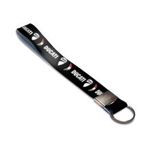 Cordão Chaveiro Kit de 10 Ducati Pequeno Preto Premium