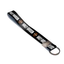 Cordão Chaveiro Kit de 10 Harley davidson Pequeno Preto Premium