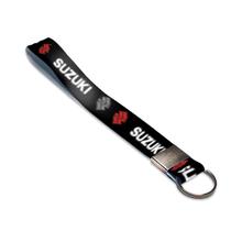 Cordão Chaveiro Kit de 10 Suzuki Pequeno Preto Premium