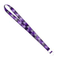 Cordão Chaveiro Kit de 5 Deep Purple Roxo Grande Premium