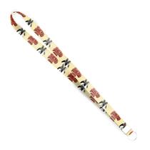 Cordão Chaveiro Kit de 5 Fleetwood Mac Bege Grande Premium