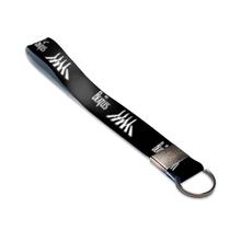 Cordão Chaveiro The Beatles Preto Pequeno Premium