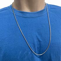 Cordão Colar Rabo De Rato Masculino Aço Inoxidavel Legitimo