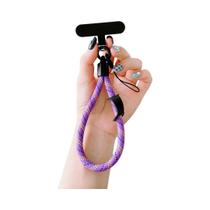 Cordão Colorido Trançado Para Celular, Pulseira Para Fones De Ouvido, Chaves E Carteira