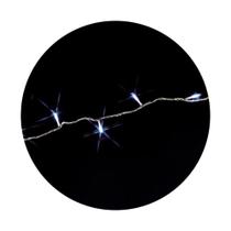 Cordão Com 50 Lampadas De Led Formato Pequena Gota 5 Metros Fio Crystal Cores Branco Cordão Com 50 Lampadas De Led Formato Pequena Gota 5 Metros Fio Crystal Cores Branco
