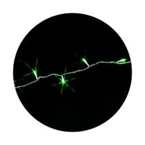 Cordão Com 50 Lampadas De Led Formato Pequena Gota 5 Metros Fio Crystal Cores Verde Cordão Com 50 Lampadas De Led Formato Pequena Gota 5 Metros Fio Crystal Cores Verde