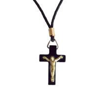 Cordão com Crucifixo de Jesus Cristo - Símbolo de Fé Cordão com Crucifixo de Jesus Cristo - Símbolo de Fé