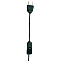 Cordão com interruptor meio fio 1,2m preto interneed Cordão com interruptor meio fio 1,2m preto interneed