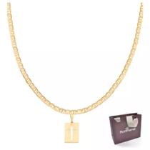Cordão Com Pingente Masculino Rommanel Banhado A Ouro 18k Presente Para Homens Cordão Com Pingente Masculino Rommanel Banhado A Ouro 18k Presente Para Homens