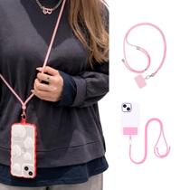 Cordão Cordinha Para Celular Ajustável universal - alça para pescoço -