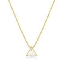 Cordão Corrente 40cm Ouro 18k Com Ponto De Luz 8mm Cordão Corrente 40cm Ouro 18k Com Ponto De Luz 8mm