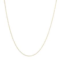 Cordão Corrente Colar 40cm Feminino Americana De Ouro 18k