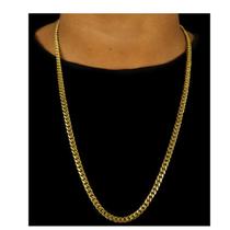Cordão Corrente Cubana 6mm Fina luxo Cordão Corrente Cubana 6mm Fina luxo