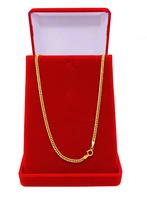 Cordão Corrente De Ouro Masculino Elo Duplo 60cm 3.8 Grs 18k