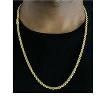 Cordão Corrente Elo Baiano 5Mm De Moeda Antiga