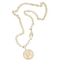 Cordão Corrente Grumet 7mm Pingente Medalha