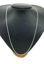 Cordão Corrente GrumeT CURTA Mas/feMIINA 2mm Em Prata 925 Macica 60cm