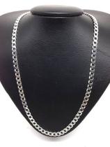 Cordão Corrente Grumet Em Prata 925 60 Cm 6.5mm Masculina