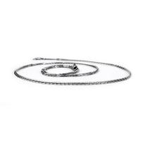 Cordão Corrente Masculina Elos Venezianos Tijolinhos Aço Inox 3mm x 70cm