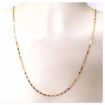 Cordão Corrente Masculino Cadeado 60cm De Ouro 18k750 Maciço