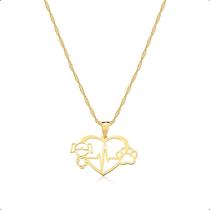 Cordão Corrente Ouro 18k 45cm Com Pingente Cordão Corrente Ouro 18k 45cm Com Pingente