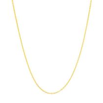 Cordão corrente rommanel banhado ouro 18k feminino elo cadeado batido 50cm 530308