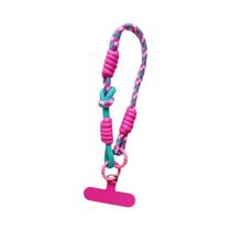 Cordão Curto Feminino Para Celular, Alça De Pulso Anti-perda, Pingente Chaveiro Charmoso - NONE