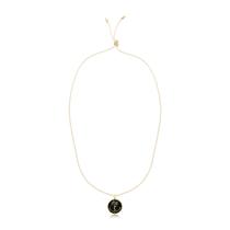 Cordão de Algodão com Medalha Cana de Açúcar Revestida em Ouro