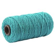 Cordão de algodão macramé para pendurar na parede apanhador de sonhos 3,5 mm x 100 m