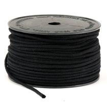 Cordão de Algodão São José Preto 4mm - 50 Metros