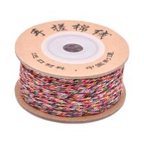 Cordão De Algodão Trançado De 3 Fios Para Macramê, Fio Para Colares, Cordão Para Pingentes,