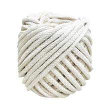Cordão de Algodão Trancelim 10mm com Alma Bege Natural 50mts Cordão de Algodão Trancelim 10mm com Alma Bege Natural 50mts