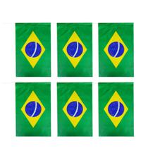 Cordão De Bandeiras Do Brasil Para Copa Do Mundo
