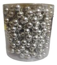 Cordão De Bolinhas 8Mm Pote 8,1m Para Arvores De Natal