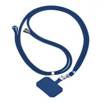 Cordão de Celular Ajustável com 2 Placas Suporte Alça Transversal até 75cm, Universal Cordão de Celular Ajustável com 2 Placas Suporte Alça Transversal até 75cm, Universal