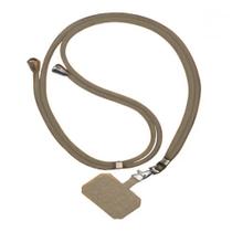 Cordão de Celular Ajustável com 2 Placas Suporte Alça Transversal até 75cm, Universal Cordão de Celular Ajustável com 2 Placas Suporte Alça Transversal até 75cm, Universal