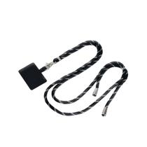 Cordão de Celular Ajustável com 2 Placas Suporte Alça Transversal até 75cm, Universal Cordão de Celular Ajustável com 2 Placas Suporte Alça Transversal até 75cm, Universal