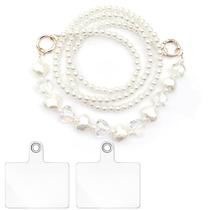 Cordão de celular Crossbody Chain Turkalla em couro+metal