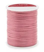 Cordão de cetim 1mm arte punto cd001 cor 093 nude rosado 50 metros Cordão de cetim 1mm arte punto cd001 cor 093 nude rosado 50 metros