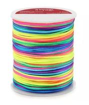 Cordão de cetim 1mm artepunto cd001 cor 015 multicor 50 mts