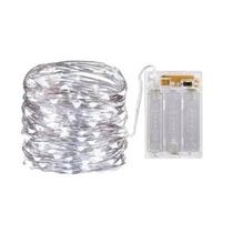 - Cordão de Cobre Luz de Fada - 10 Metros - 100 Leds - Branco