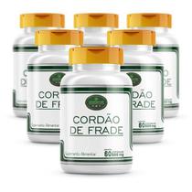 Cordão De Frade 6 Potes Cáps 500Mg