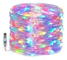 Cordão de LED 110V - RGB Decoração Controle Aplicativo Bluetooth 10 Metros id1