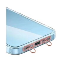 Cordão De Luxo Em Aço Inoxidável Para Celular, Conector De Segurança Aprimorado Com Gaxeta Metálica