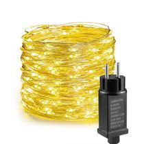 Cordão De Luz LED À Prova d'Água 10M-100M Com Fio De Cobre Para Decoração De Jardim, Festa, Cordão De Luz LED À Prova d'Água 10M-100M Com Fio De Cobre Para Decoração De Jardim, Festa,