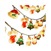 Cordão De Luzes LED De Natal 1.5/3 Metros Decorações Para Árvore De Natal Luzes De Fada Para Festas Cordão De Luzes LED De Natal 1.5/3 Metros Decorações Para Árvore De Natal Luzes De Fada Para Festas