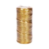 Cordão De Macramê Dourado E Prateado 1.5mm 100M, Fio Para Artesanato DIY